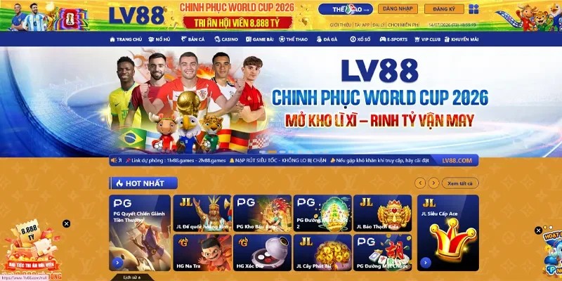 Giới thiệu chi tiết thương hiệu LV88 uy tín